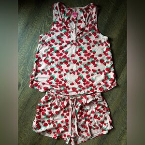 Betsey Johnson: Berry Lounge/PJ Set Woman’s Medium
